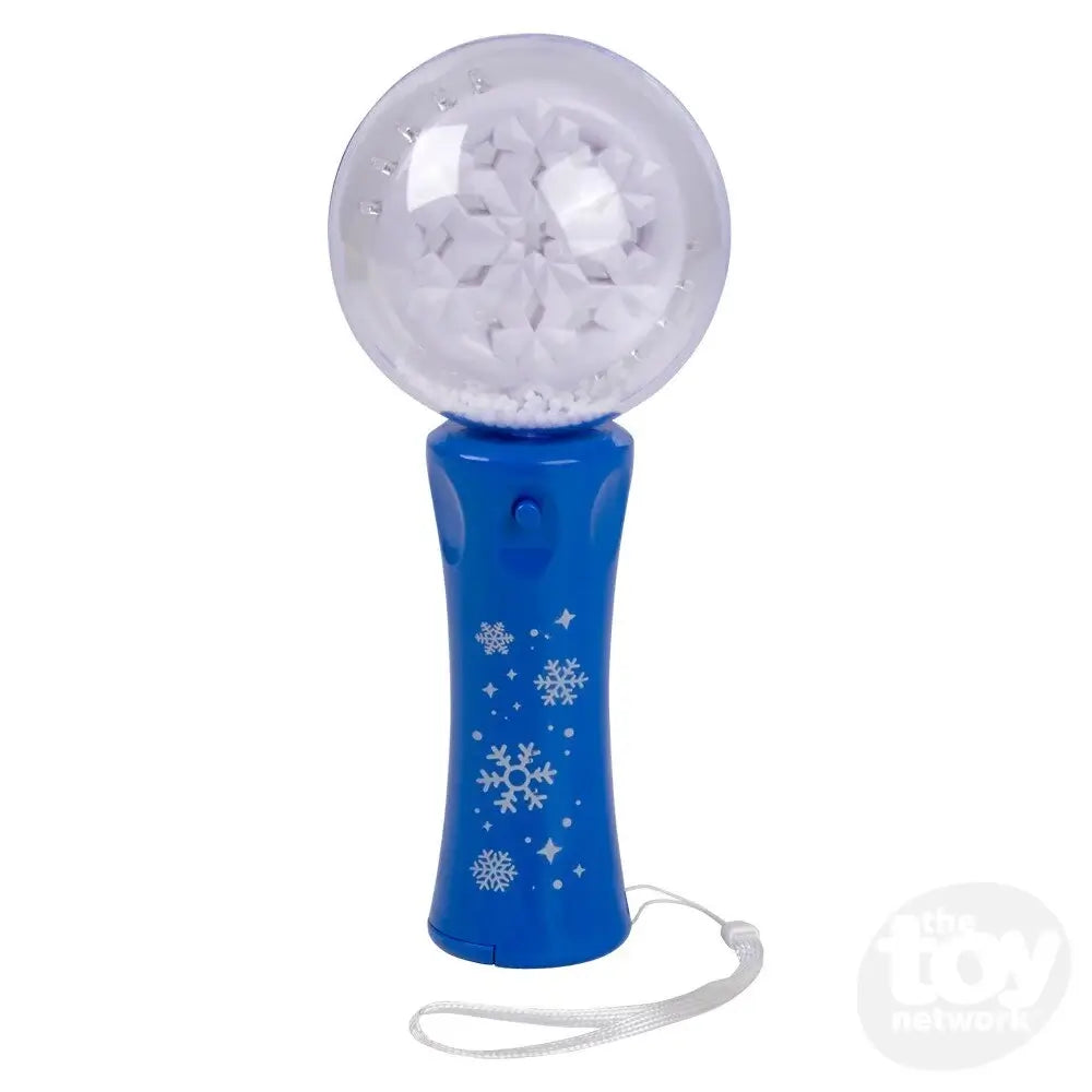 The blue Light-Up Snowflake Magic Ball Wand.