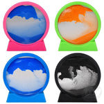 The four colors of Sand Valley Scene Scape with the sand cascading from the top.