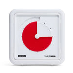 The red Time Timer Braille 8".