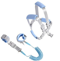 The blue 2-in-1 Travel Harness and Tether.