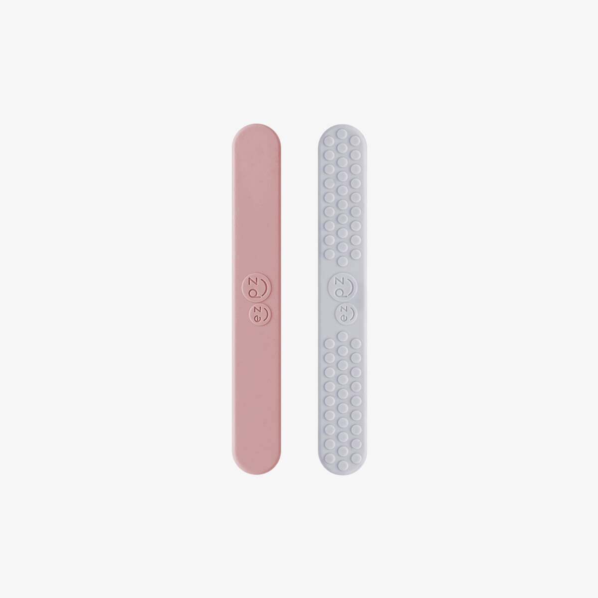 The Blush and Pewter Tongue Depressor Set.