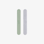 The Sage and Pewter Sensory Tongue Depressor Set by EZPZ.
