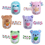The six different Bubble Stuffed Squishy Friends - Emotional Support Edition.