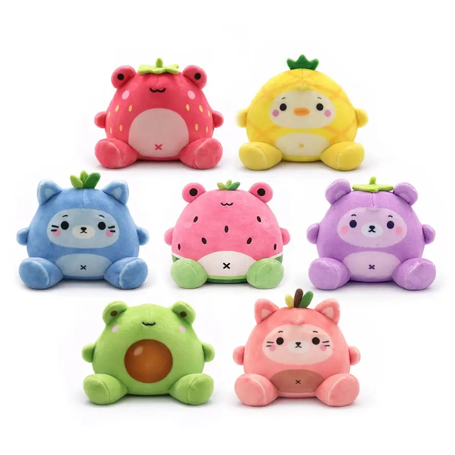 The Super Duper Sugar Squishers Plush Fruit Frenzy Edition.