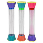 The empty 8" 2 Tone Glitter Sensory Tubes - The Toy Network. 