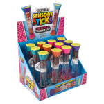 The 8" Water Bead Sensory Tubes in their display box.