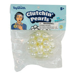 The product package for the Toysmith Clutchin' Pearls Sensory Ball Fidget Toy.