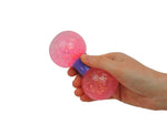 The Sensory Lab Squeez-E Swirl Pink Glitter.