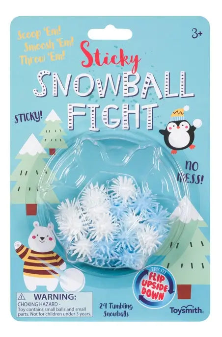 Toysmith Snow Ball Wall Creepers, 24 pc.