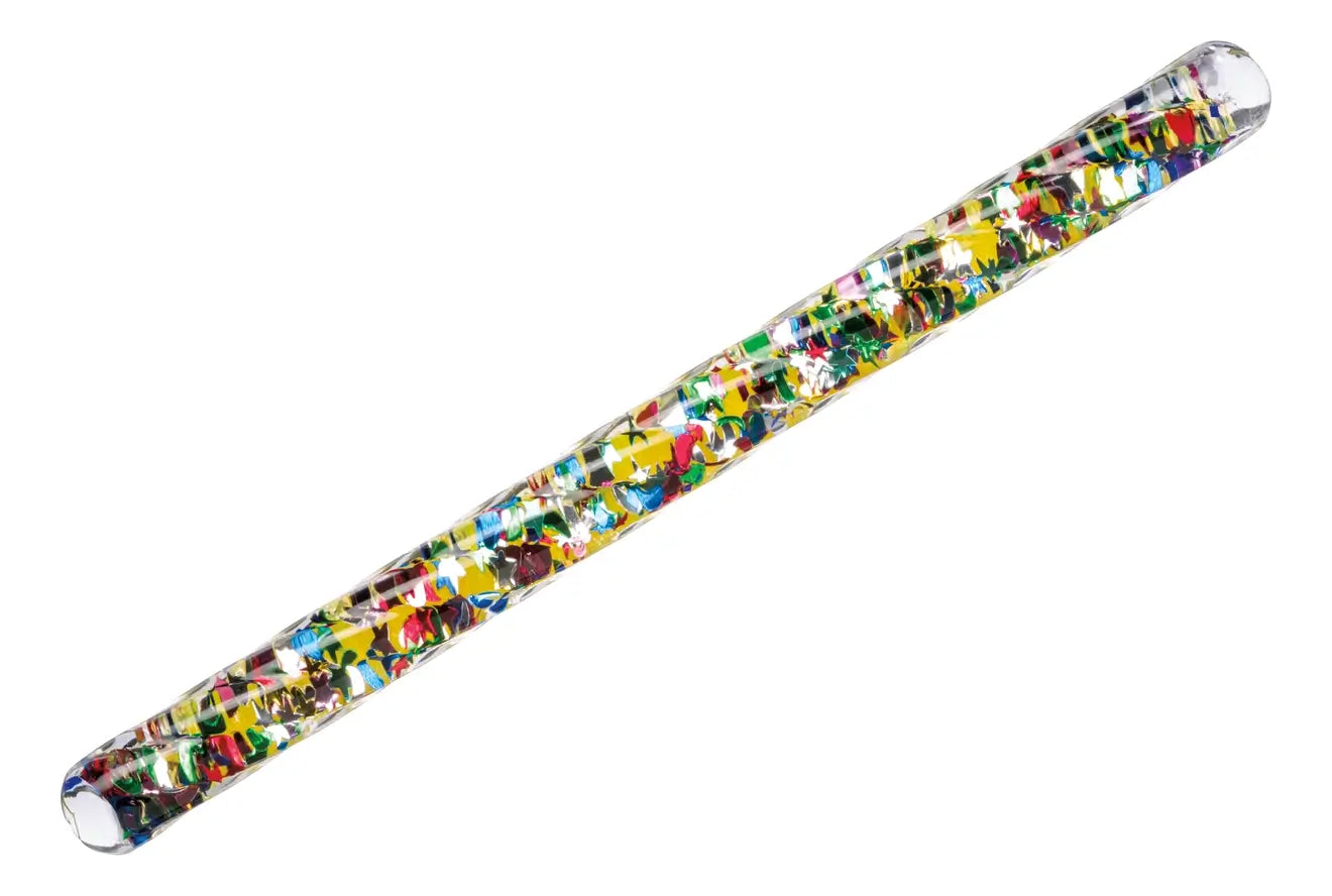 The yellow Spiral Glitter Wand.