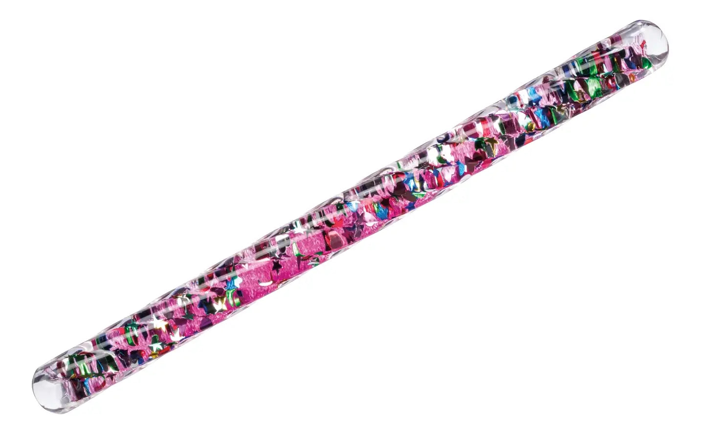 The pink Spiral Glitter Wand.