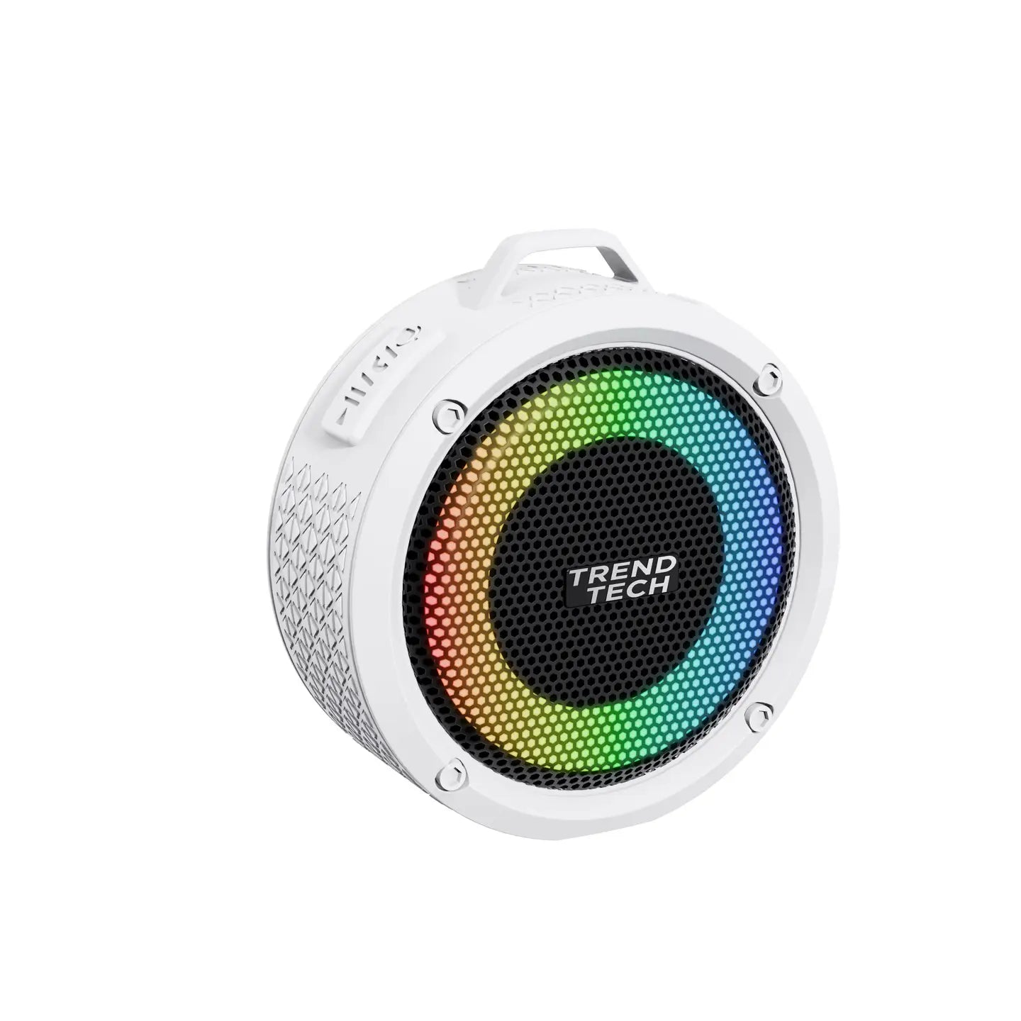 The Aqua Beats Waterproof Bluetooth Speaker - White.