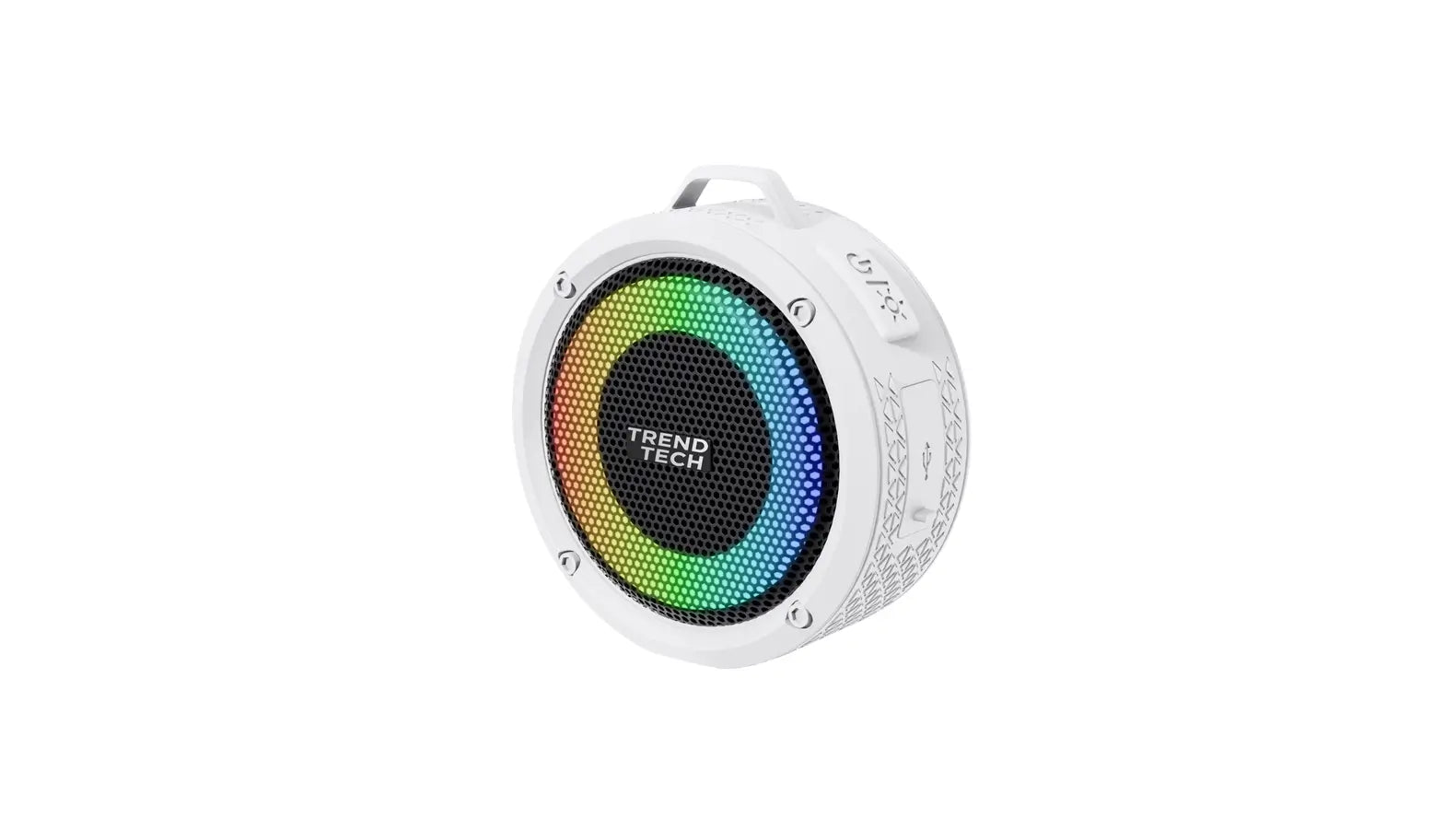 The Aqua Beats Waterproof Bluetooth Speaker - White.