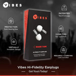 Vibes High Fidelity Ear Plugs.