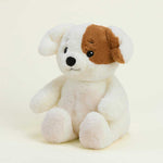 The side profile of Barklei, Warmies Cozy Cute Puppy.