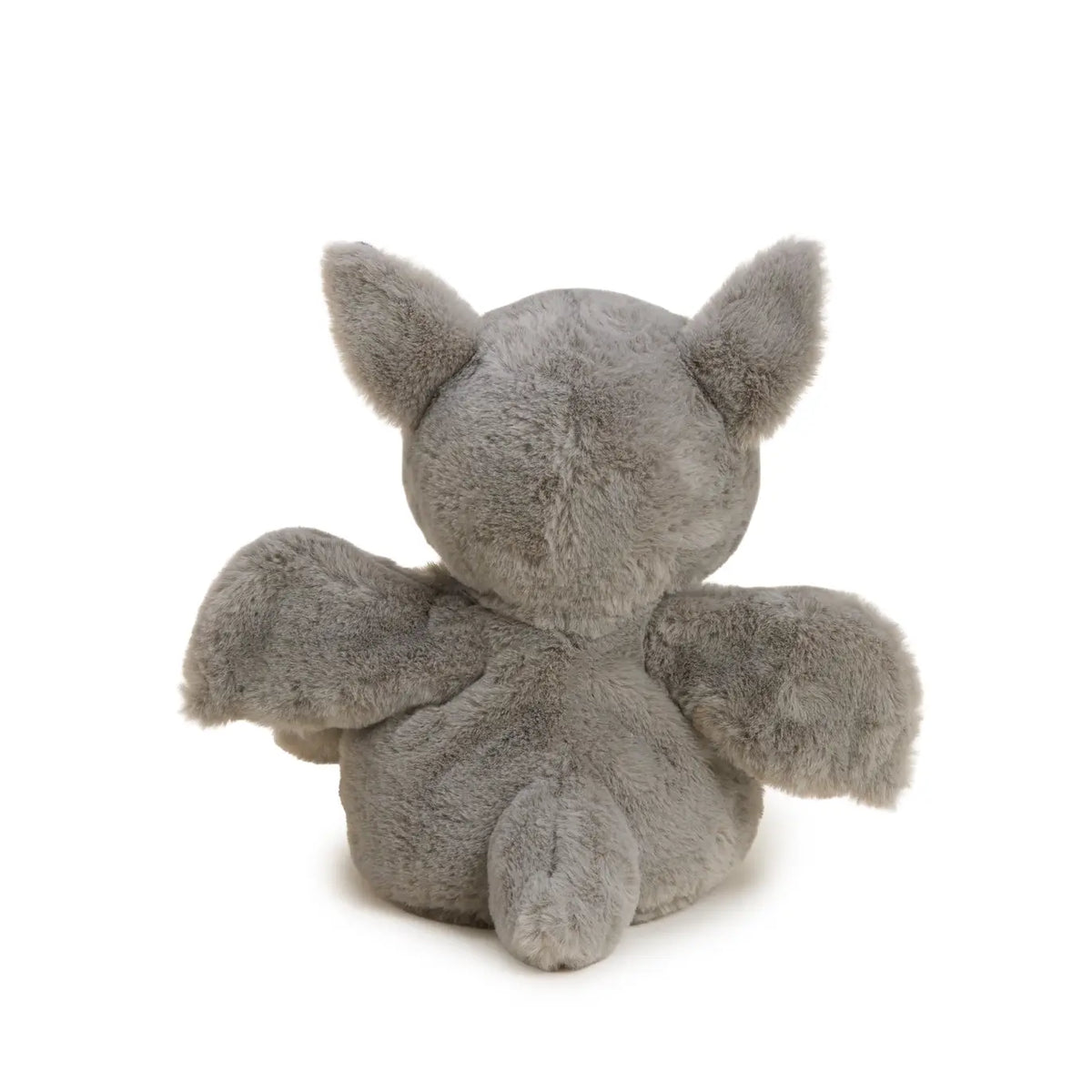 The back side of The Warmies Cozy Cute Bat Heatable Stuffed Plush.