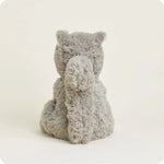 The backside of the 13" Warmies Squirrel. 