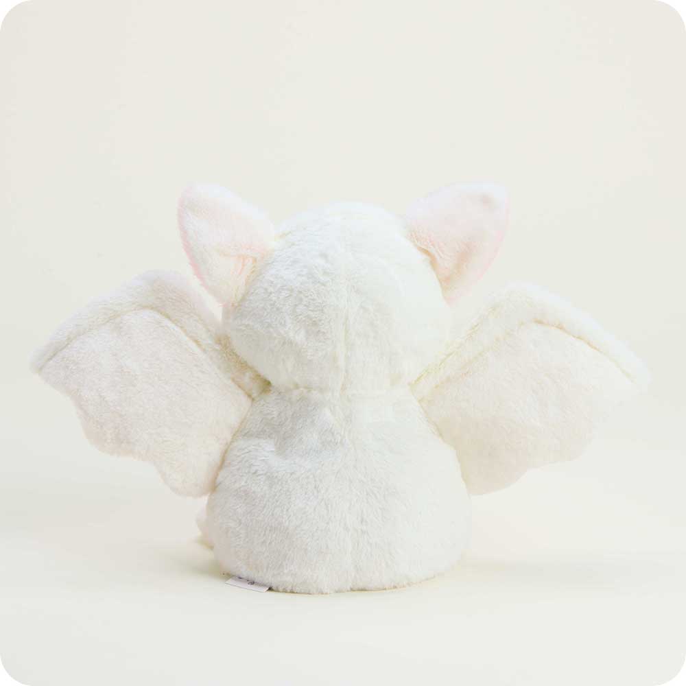 The back side of the White Bat Warmies.