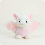 The White Bat Warmies - Heatable, Freezable, Lightly Weighted Plush.