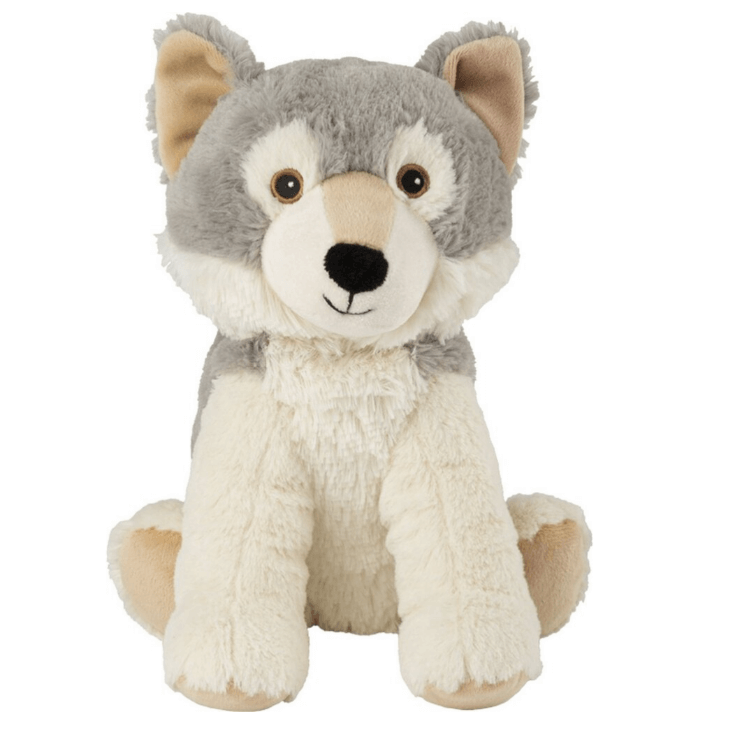 The 13" Wolf Warmies.