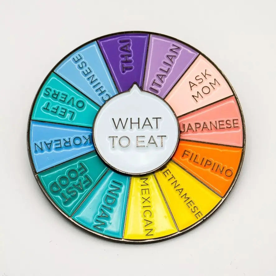 The "What to Eat" Pin pointed to "Thai."