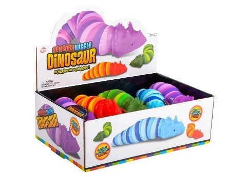 The product box for the Wiggle Sensory Dinosaurs.