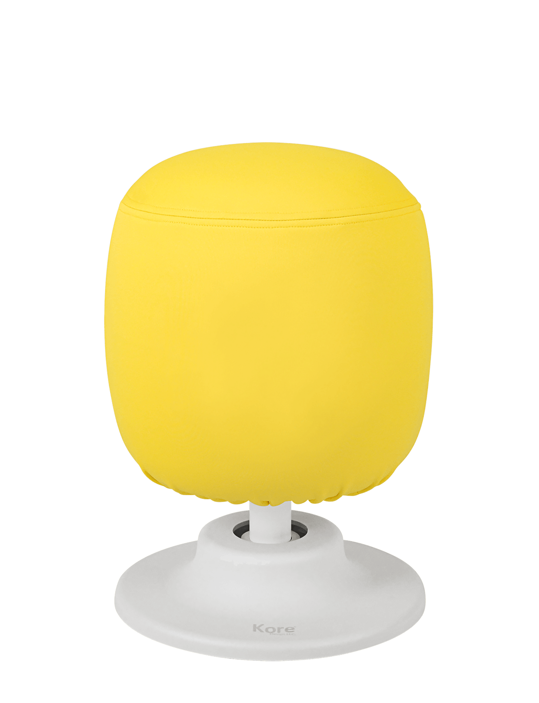 The yellow Kids Adjustable Pivot Stool Tall (16.6" to 21").