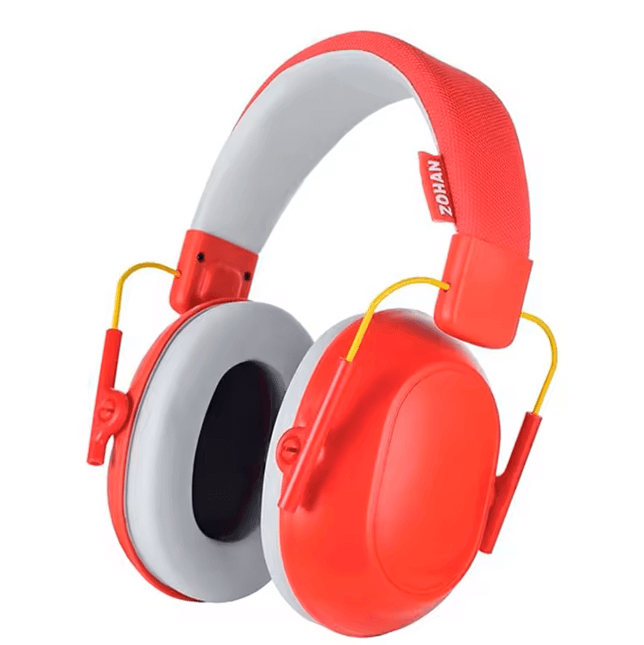 The Red 360 Degree Kids Earmuffs.