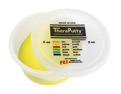 The Yellow/X-Light TheraPutty 2 oz.