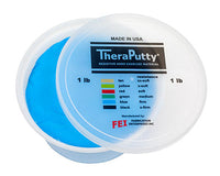 The Blue/Firm TheraPutty Exercise Putty (1 lb).