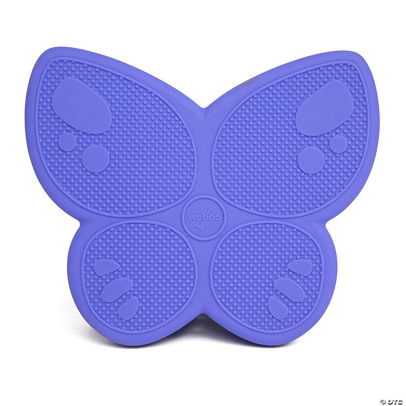 Purple Butterfly Wiggle Seat Cushion