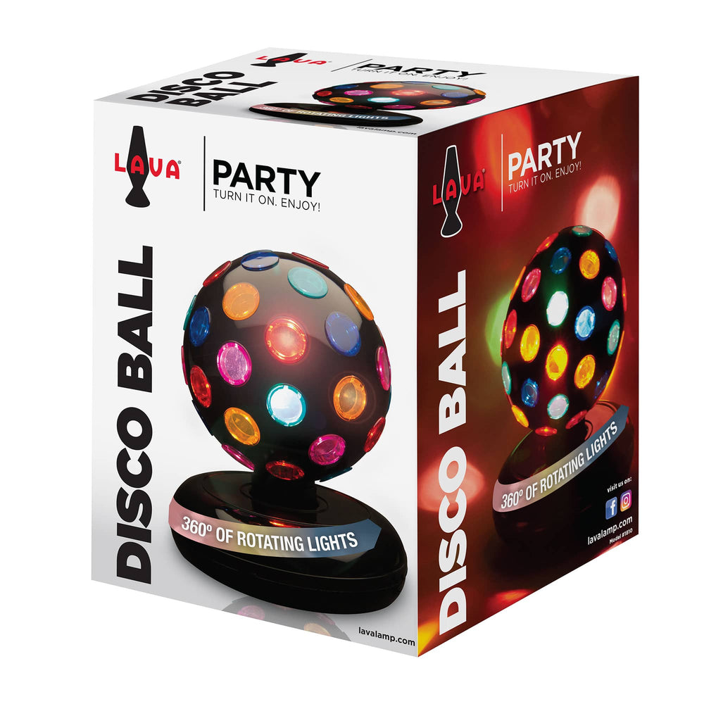 The product package for the Disco Ball.