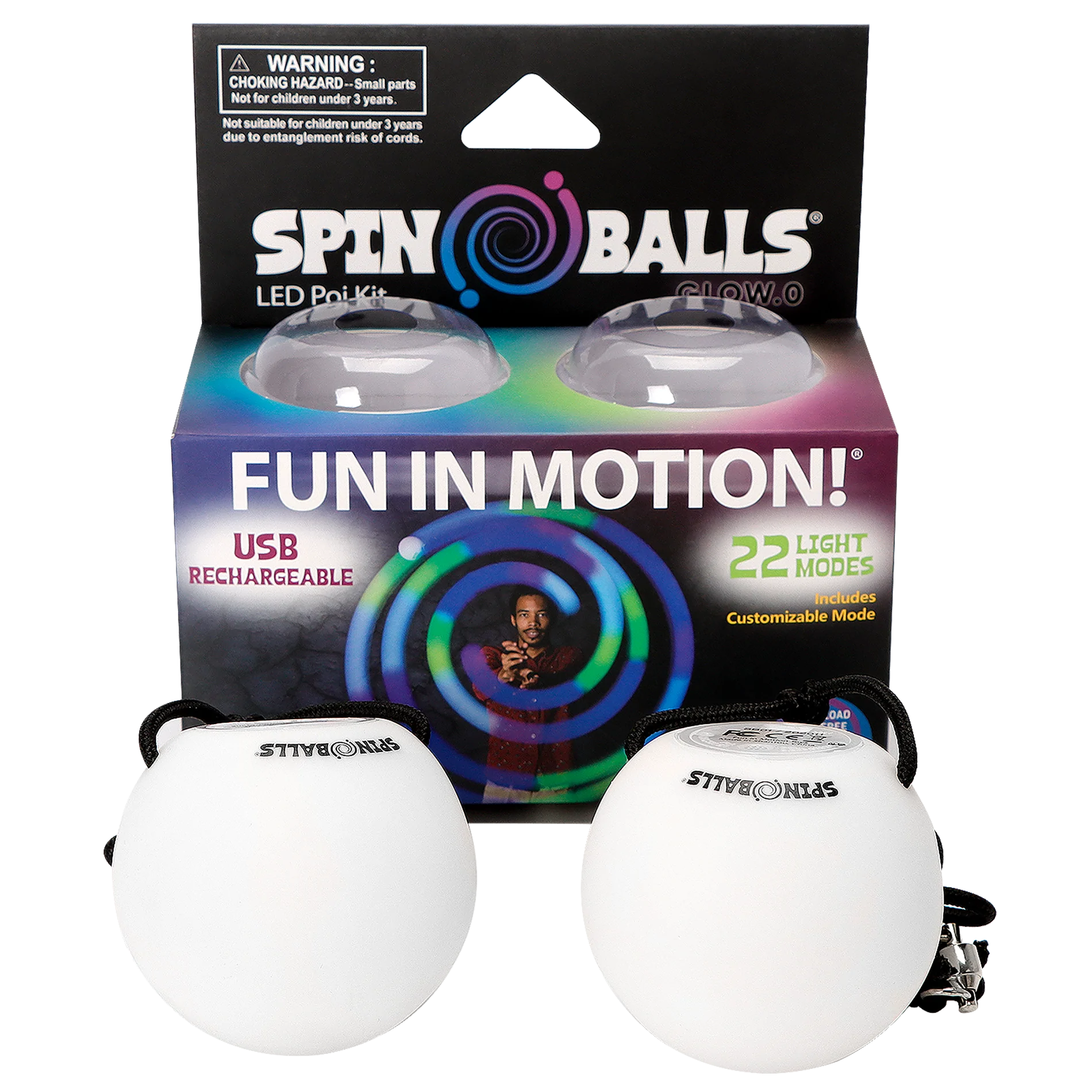 LED Spin Balls