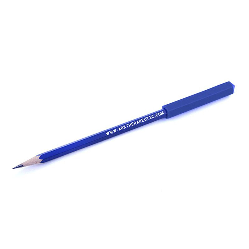 The Dark Blue Krypto-Bite Chewable Pencil Topper.