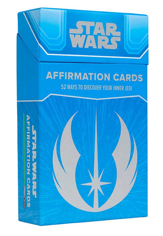 The product package for Star Wars Affirmation Cards.