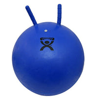 The blue CanDo Jump Ball.