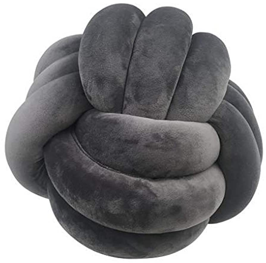 The grey Cuddle Ball Sensory Pillow.