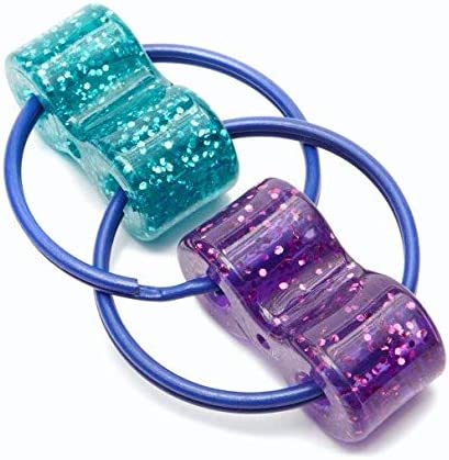 The blue and purple Loopeez Fidget Toy.