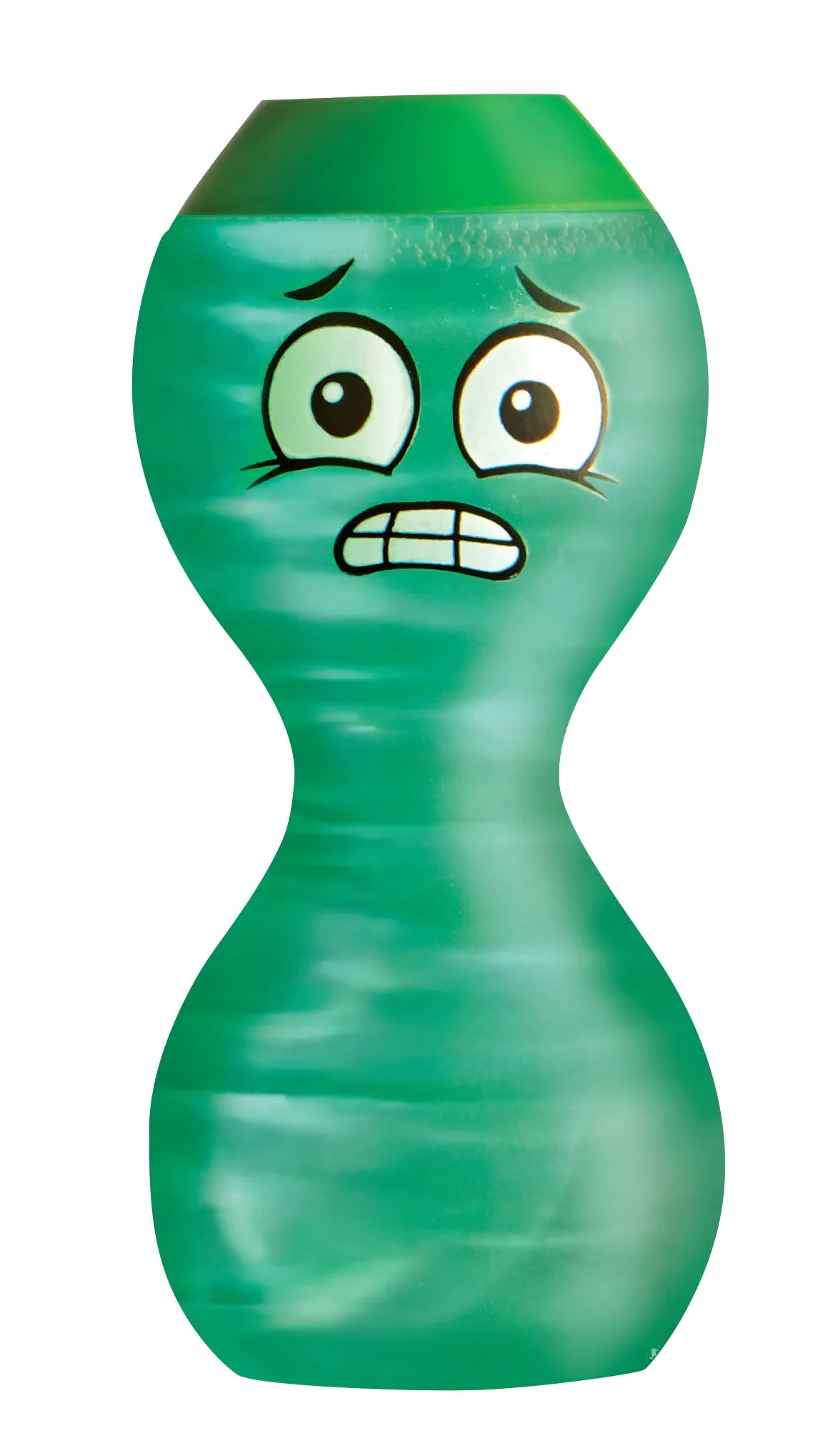 The green worried Express Your Feelings Sensory Bottle.