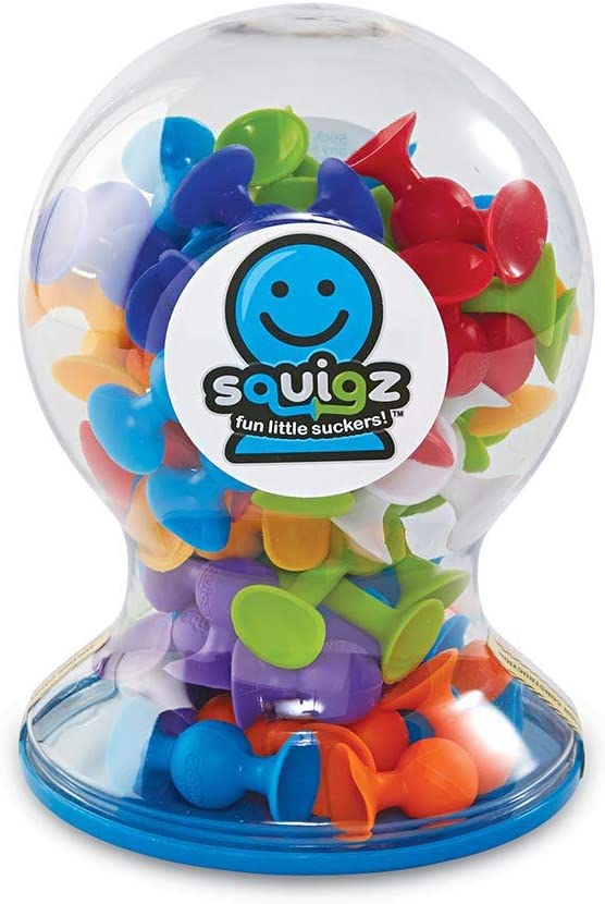 The product box for Deluxe Squigz.