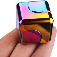 The oil slick Metal Fidget Cube.