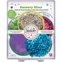 The front of the product package for Sensory Discs Variety Pack.