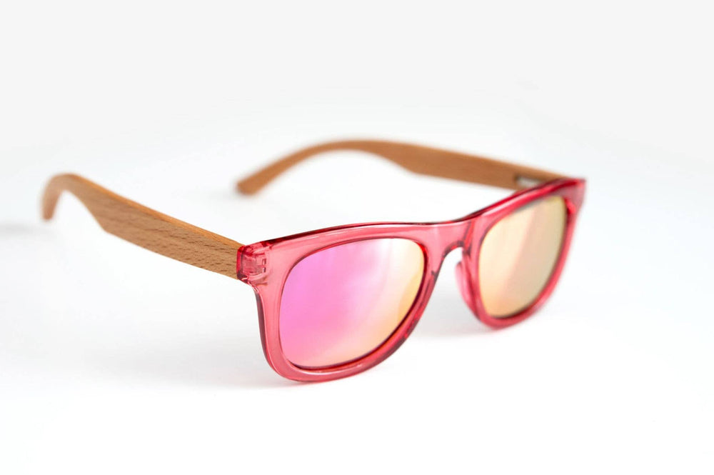 The pink Children's Polarized Sunglasses.