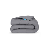 The dark grey 10 lb Weighted Blanket.