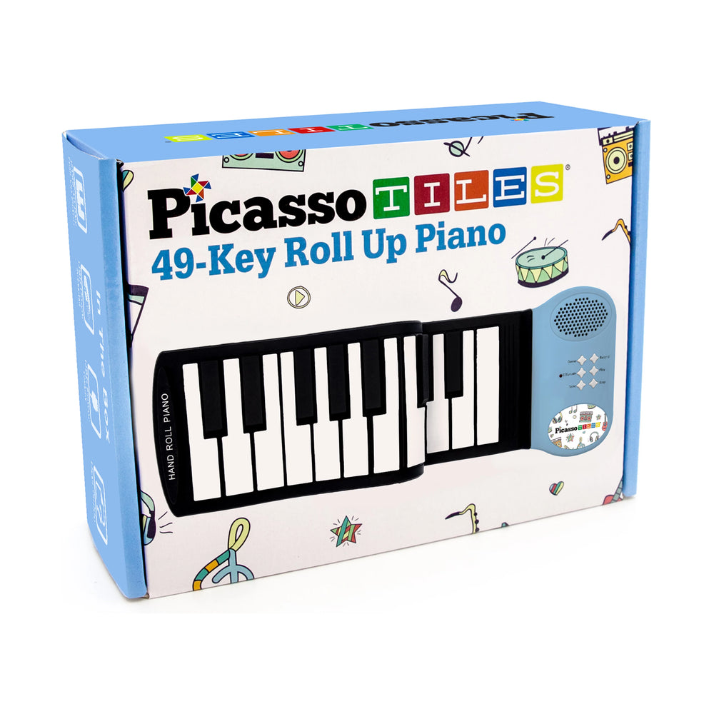 The box for the Roll-Up Piano Keyboard