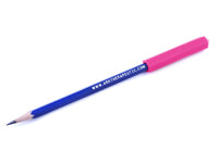 The Pink Krypto-Bite Chewable Pencil Topper.