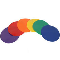 A display of the different colors of Spot Markers.