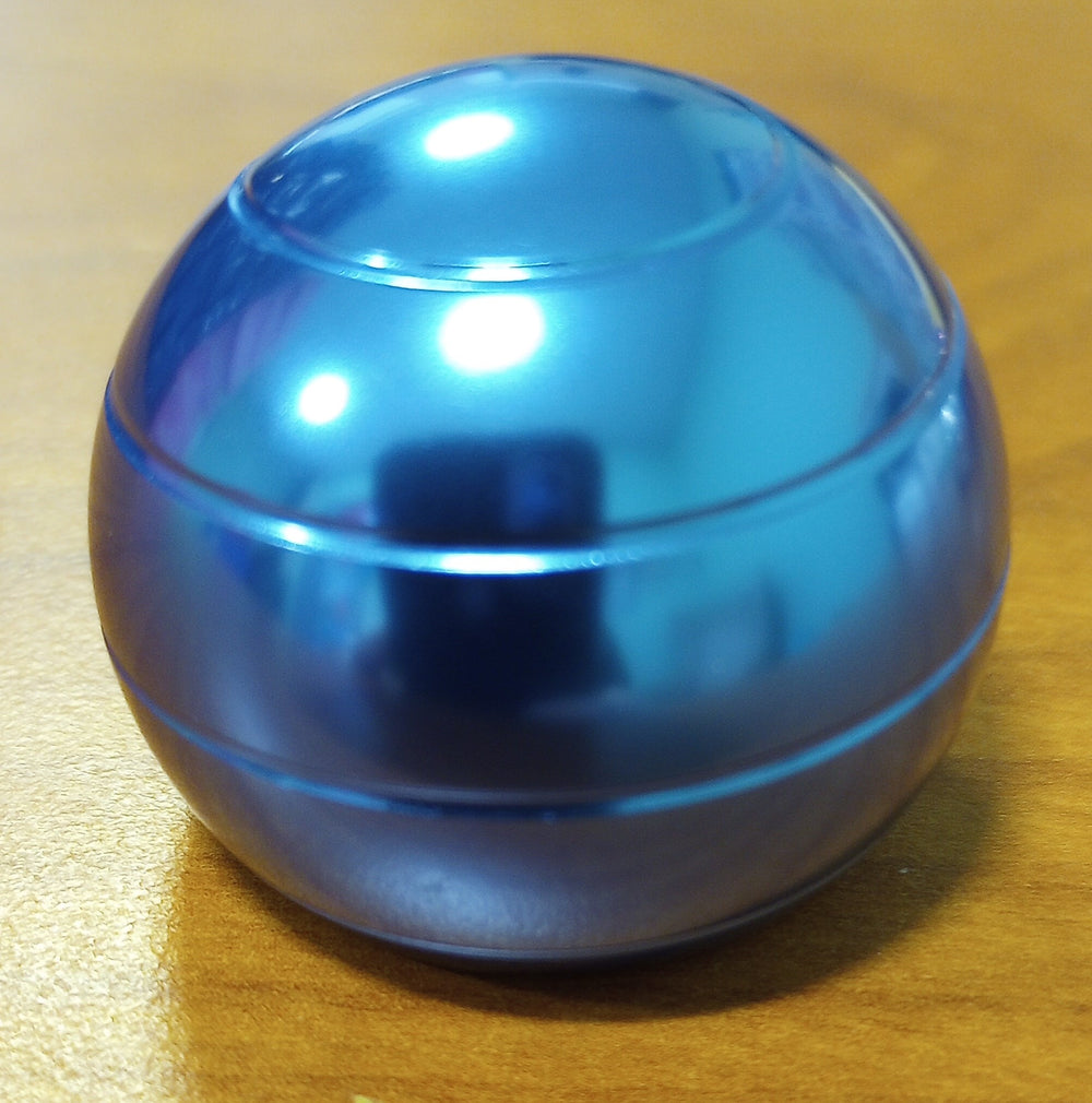 The Blue Spinning Desktop Gyroscope.