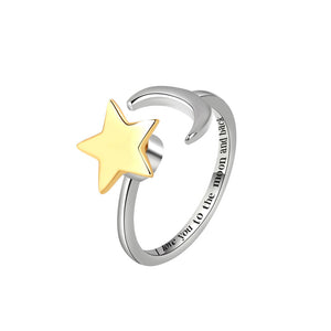 The Moon Star ring.
