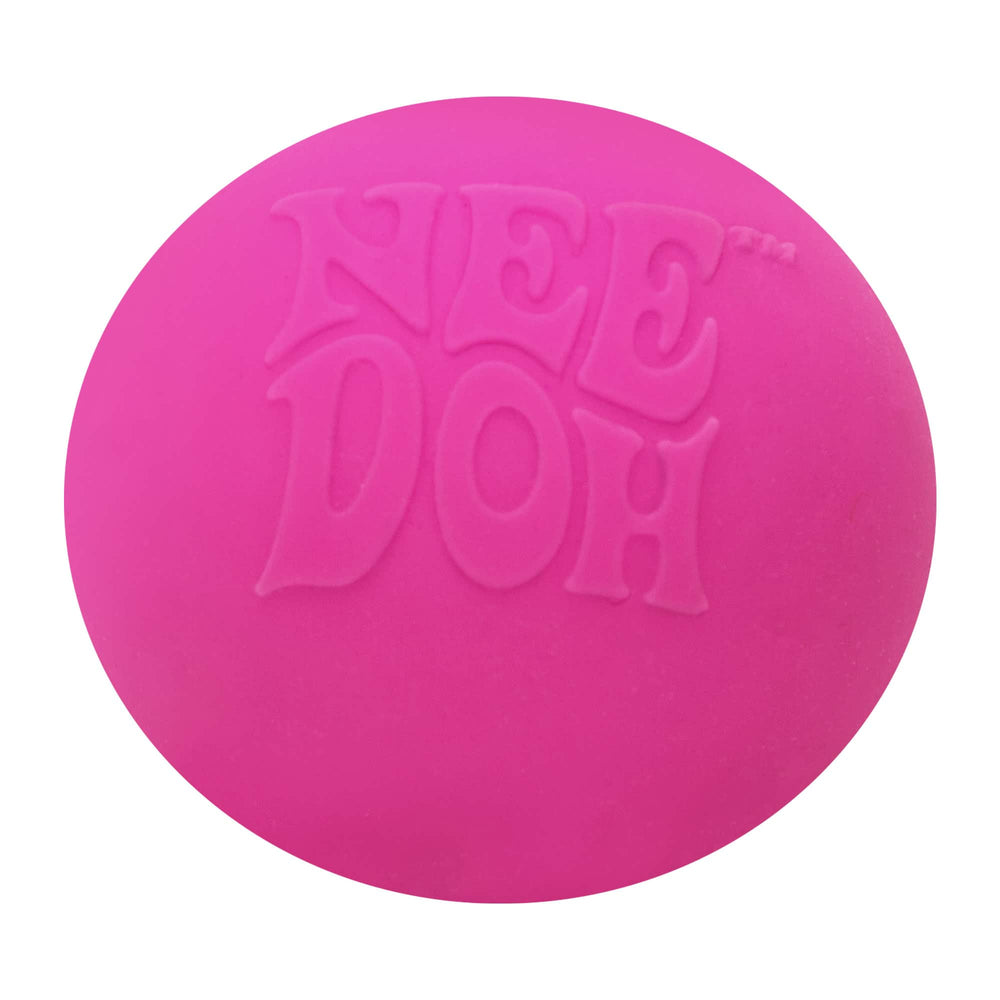 The pink Nee Doh ball.